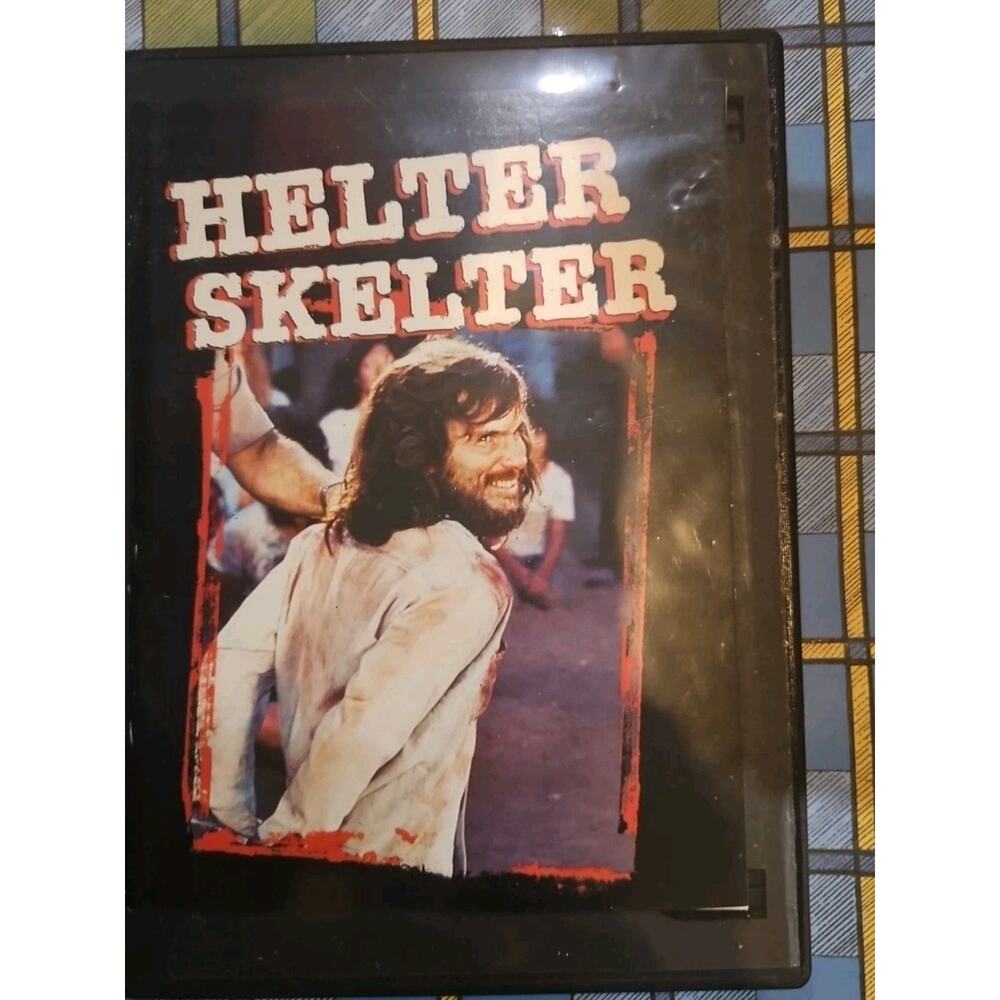 Helter Skelter (DVD, 1976) Tested slim case cropped artwork.